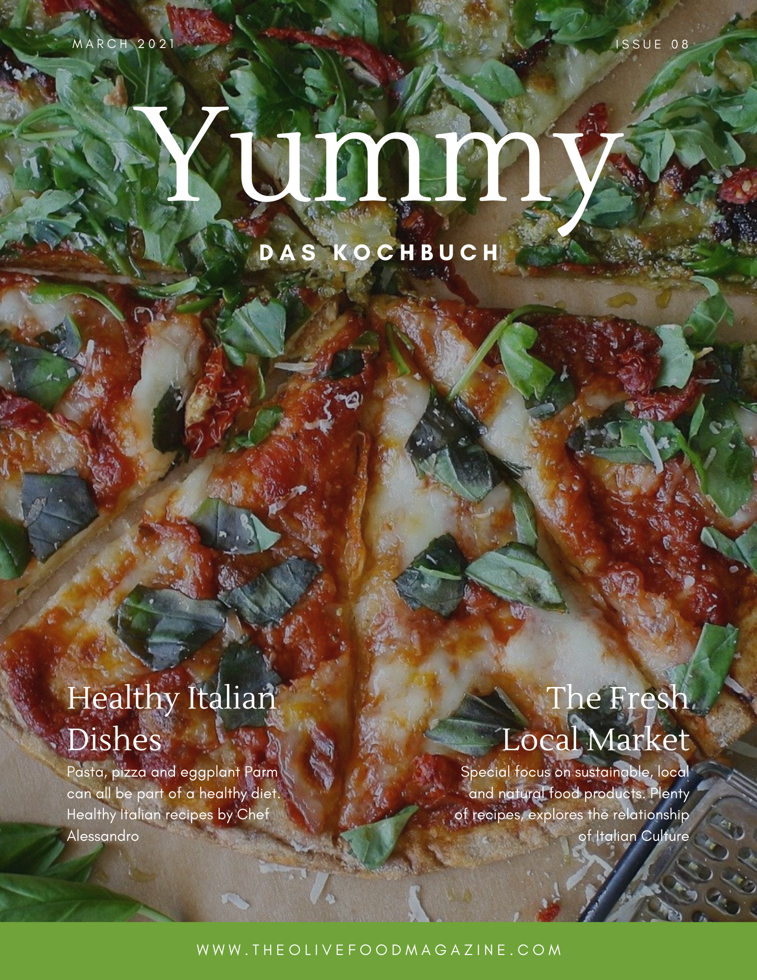 Green Orange Italian Cuisine Food Magazine